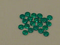 1gr 4mm GREEN HOLO ROUND NAILHEADHOTFIX