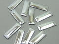 1gr 3X10mm SILVER RECTANGLE NAILHEAD HOTFIX