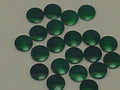 1gr6mm NAILHEAD ROUND GREEN HOTFIX