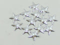 1gr NAILHEAD 10mm STAR SILVER HOTFIX