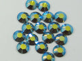 16ss OLIVINE  AB HOT FIX European Rhinestones 1gr.