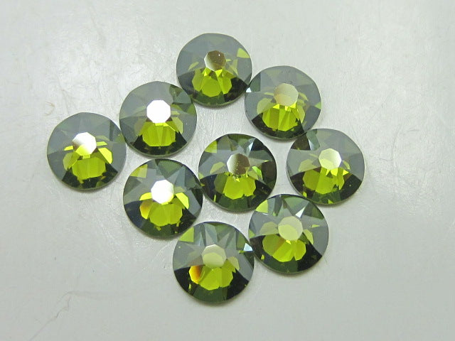 20ss OLIVINE CHAMPAGNE (maxima) FLAT BACK PRECIOSA Rhinestones 72pcs