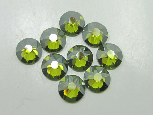20ss OLIVINE CHAMPAGNE (maxima) FLAT BACK PRECIOSA Rhinestones 72pcs