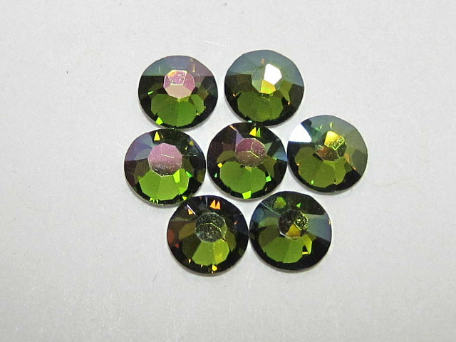 20ss OLIVINE IRIS MIST (maxima) FLAT BACK PRECIOSA Rhinestones 72pcs