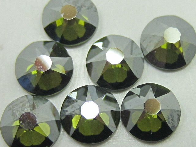 20ss OLIVINE LUSTER-D FLAT BACK European Rhinestones 72pcs