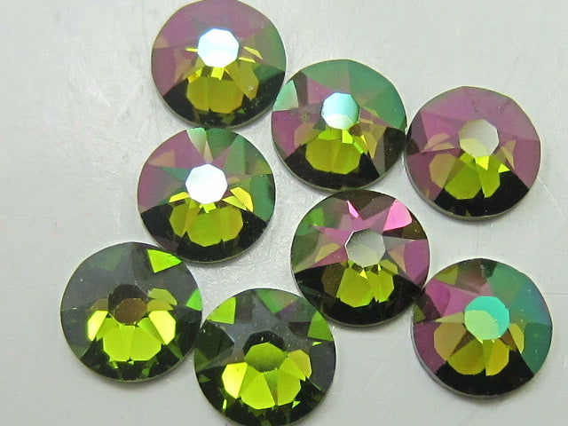 20ss OLIVINE PURPLE HAZE FLAT BACK European Rhinestones 72pcs