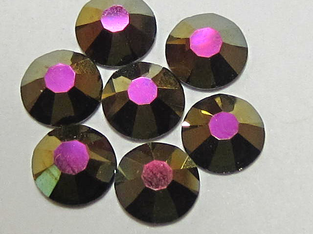 20ss PADPARADSCH IRIS MIST (maxima) FLAT BACK PRECIOSA Rhinestones 72pcs