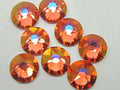 20ss PADPARADSCHA LEMON FLAT BACK European Rhinestones 72pcs