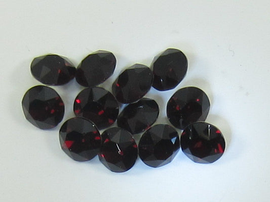 1gr 32pp GARNET FOILED POINTED BACK European Rhinestones