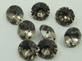 1gr 14pp GREIGE FOILED POINTED BACK European Rhinestones