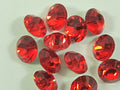 1gr 5pp  LT. SIAM FOILED POINTED BACK European Rhinestones