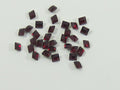 36pcs 3mm SIAM SQUARE FOILED POINTED BACK European Rhinestones