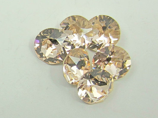 1gr 21pp SILK FOILED POINTED BACK European Rhinestones