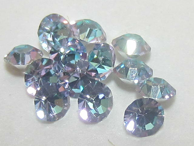 1gr 14pp VITRAIL LIGHT (maxima) POINTED BACK PRECIOSA Rhinestones