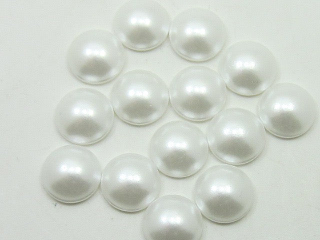 72 pcs. 16ss PEARL NACRE (WHITE) HOT FIX STAR BRIGHT  Rhinestones
