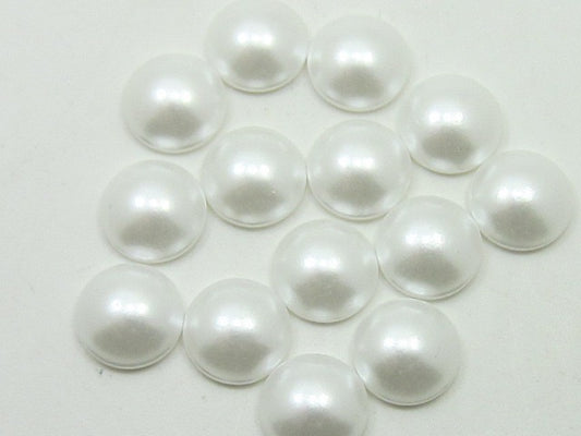 72 pcs. 16ss PEARL NACRE (WHITE) HOT FIX STAR BRIGHT  Rhinestones