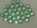 20ss PERIDOT GLACIER BLUE FLAT BACK BRILLIANCE Rhinestones 72pcs.