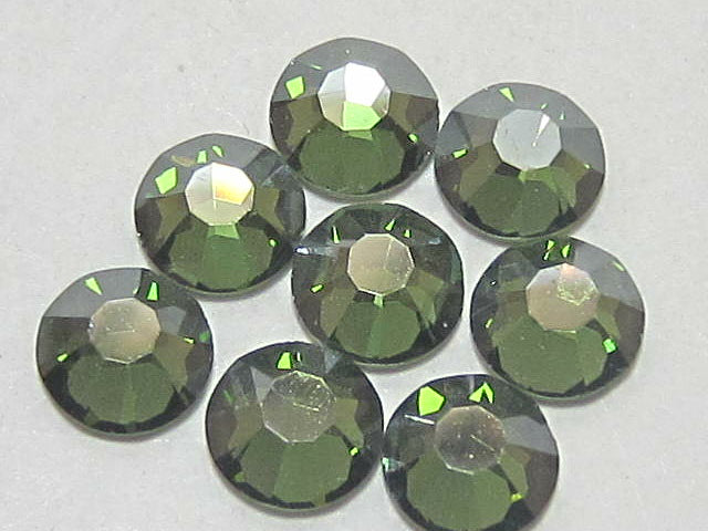 5ss PERIDOT LUSTER-D FLAT BACK BRILLIANCE Rhinestones 1gr.