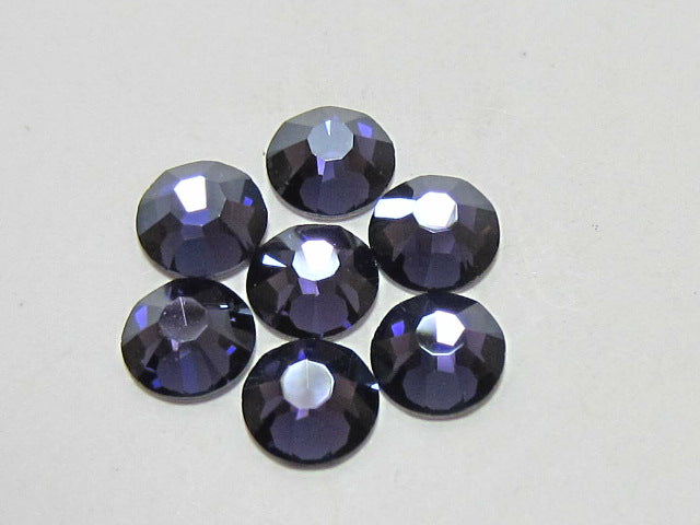 20ss PURPLE VELVET MYSTIQUE (maxima) FLAT BACK PRECIOSA Rhinestones 72pcs
