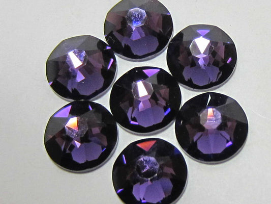 16ss PURPLE VELVET  (maxima) HOT FIX PRECIOSA Rhinestones 1gr.