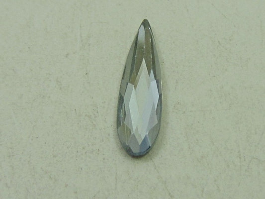 12 pcs. 14X3.9mmRAINDROP BLUE SHADE FLAT BACK  European Rhinestones