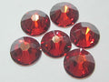 12ss RED MAGMA FLAT BACK European Rhinestones 1gr
