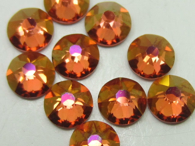 20ss ROSE BRANDY FLATBACK European Rhinestones 72pcs