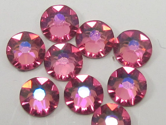 20ss ROSE GLACIER BLUE FLAT BACK Europeani Rhinestones 72pcs