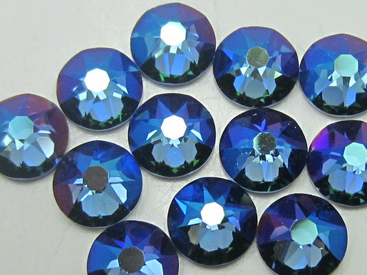 20ss SAPPHIRE VERDE (maxima)  FLATBACK PRECIOSA Rhinestones 72pcs