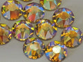 20ss LT. TOPAZ SHIMMER HOT FIX STAR BRIGHT Rhinestones 72pcs