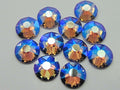1 Gross 16ss TANZANITE SHIMMER FLAT BACK STAR BRIGHT Rhinestones