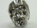 2 Pcs. 19mm SKULL BEAD BLACK PATINA European Rhinestones