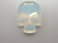 2 Pcs. 18X14mm SKULL ULTRA WHITE FLAT BACK European Rhinestone
