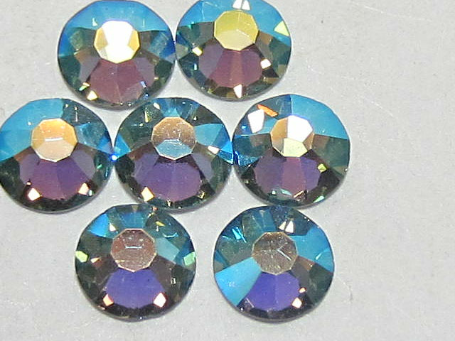 20ss SMOKED SAPPHIRE  AB (maxima)  FLATBACK PRECIOSA Rhinestones 72pcs