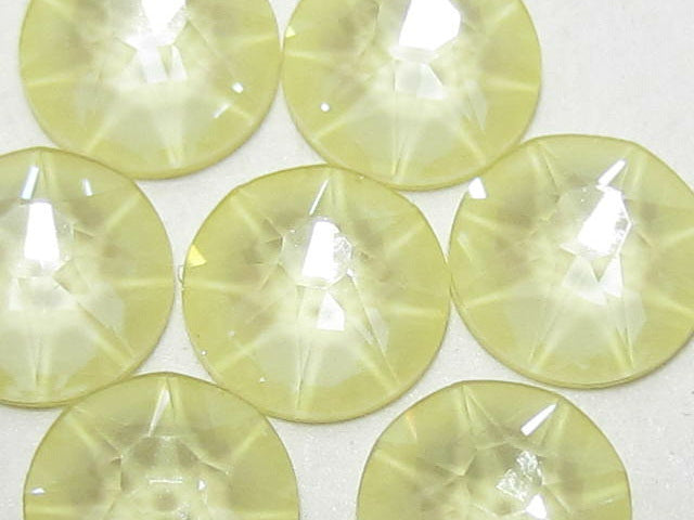20ss SOFT YELLOW IGNITE FLAT BACK STAR BRIGHT Rhinestones 72pcs