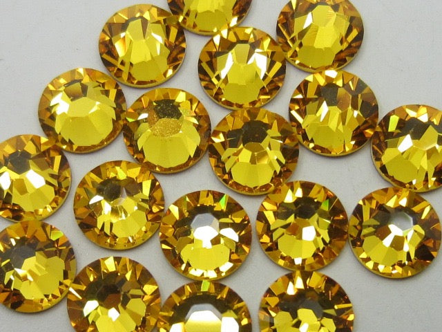 20ss SUNFLOWER HOTFIX European Rhinestones 72pcs.