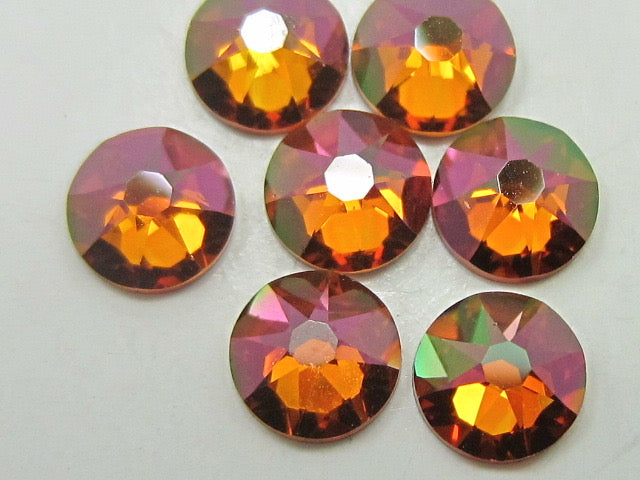 20ss TANGERINE PURPLE HAZE FLAT BACK European Rhinestones 72pcs
