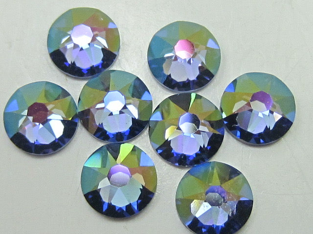20ss TANZANITE CELADON FLAT BACK European Rhinestones 72pcs