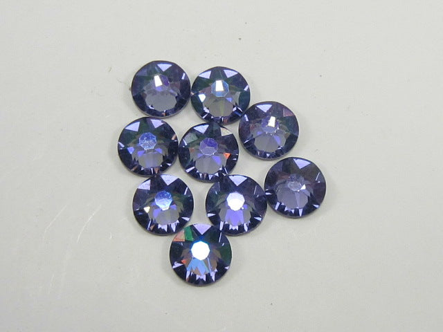 20ss TANZANITE GLACIER BLUE (maxima) FLAT BACK PRECIOSA Rhinestones 72pcs