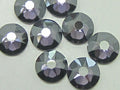 12ss TANZANITE LUSTER-D FLAT BACK European Rhinestones 1gr