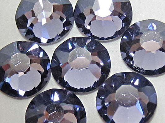 20ss TANZANITE  MYSTIQUE (maxima) FLAT BACK PRECIOSA Rhinestones 72pcs