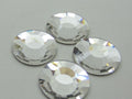 10ss CRYSTAL THIN FLAT BACK European Rhinestones 1gr.