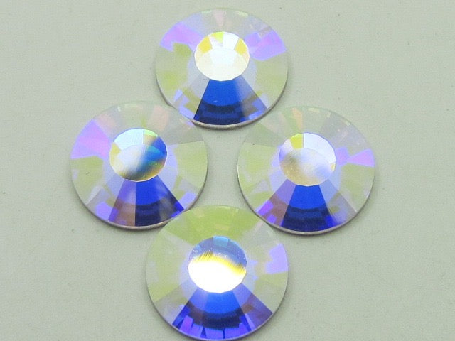 20ss CRYSTAL AB THIN FLAT BACK European Rhinestones 72pcs.