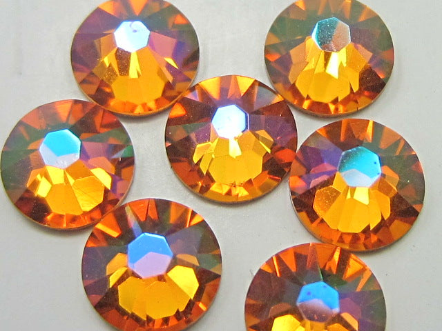 20ss TOPAZ LUSTER-D FLAT BACK European Rhinestones 72pcs