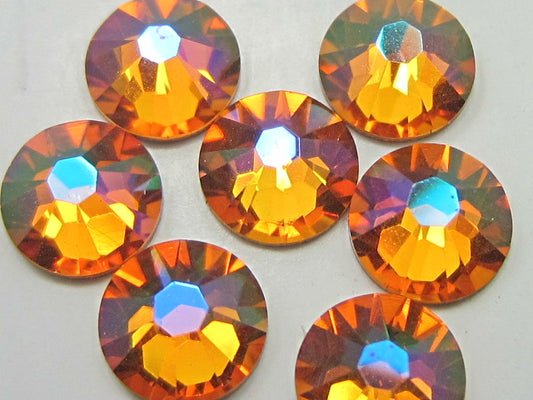 20ss TOPAZ LUSTER-D FLAT BACK European Rhinestones 72pcs