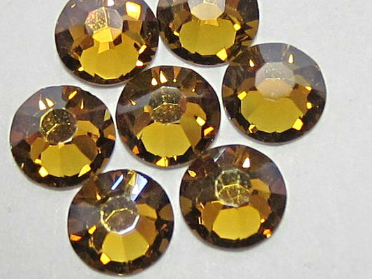 20ss TOPAZ  MYSTIQUE (maxima)  FLAT BACK PRECIOSA Rhinestones 72pcs