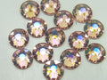 16ss VINTAGE ROSE GLACIER BLUE FLAT BACK European Rhinestones 1gr.