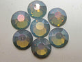 20ss WHITE OPAL  IRIS MIST (maxima) FLAT BACK PRECIOSA Rhinestones 72pcs