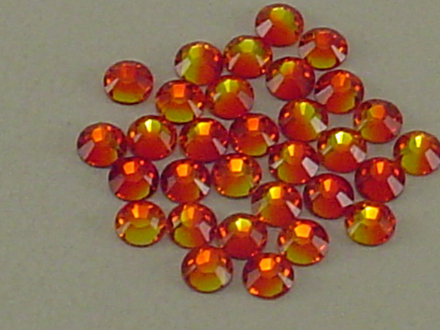 1 Gross 12ss FIREOPAL HOTFIX European Rhinestones