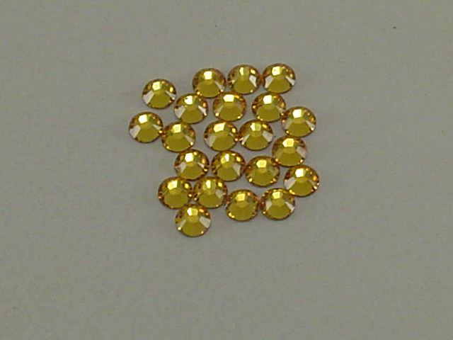 72 pcs. 20ss SUNFLOWER HOTFIX European Rhinestones